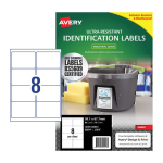Avery Ultra-Resistant Chemical Grade Labels. 99.1 x 67.7mm 959243