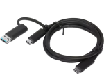 Lenovo Hybrid USB-C with USB-A Cable 1M 4X90U90618