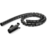StarTech 1.5 m (4.9 ft.) Cable-Management Sleeve 25mm Spiral CMSCOILED