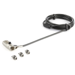 StarTech Universal Laptop Cable Lock Combination K-Slot/Nano/Wedge LTULOCK4D