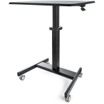 StarTech Mobile Standing Desk Portable Sit Stand Ergonomic STSCART2