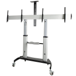 StarTech Dual TV Cart for 37-60in VESA TVs up to 110lb/50kg STNDMTVDUO