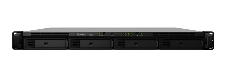 Synology RackStation RS822+ 4-Bay Diskless NAS Ryzen-V1500B 2GB NAS Enclosure