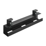 Brateck CC11 Clamp-On Under Desk Cable Tray Black CC11-9B