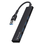 Bonelk Long-Life USB-A to 4 Port USB 3.0 Black ELK-80036-R