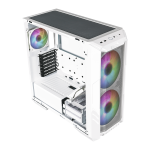 Cooler Master HAF 500 ARGB Mid-Tower E-ATX Case White