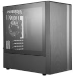 Cooler Master MasterBox NR400 TG Mid-Tower Micro-ATX Case Black