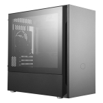 Cooler Master Silencio S400 TG Mini-Tower Micro-ATX Case Black