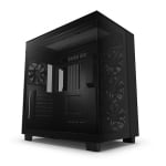 NZXT H9 Flow Tempered Glass Mid-Tower ATX Case Black