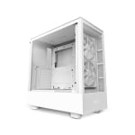 NZXT H5 Elite Tempered Glass Mid Tower ATX Case White