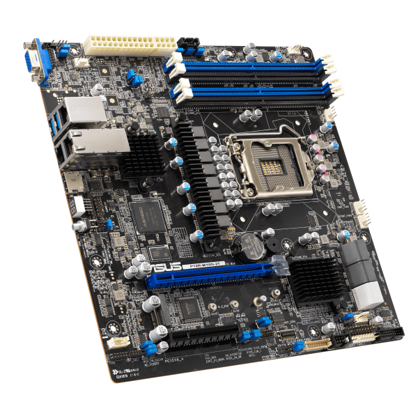 Asus Xeon E MB LGA 1200 DDR4 UDIMM Micro-ATX Server Motherboard