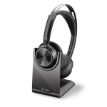 Plantronics / Poly Focus 2-M ANC Stereo Bluetooth Headset with Stand & USB Dongle