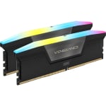 Corsair Vengeance RGB 48GB (2x24GB) DDR5 5600MHz C40 Memory Kit Black