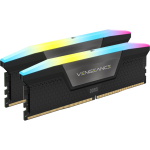 Corsair Vengeance RGB 48GB (2x24GB) DDR5 5600MHz C40 Memory Kit Black