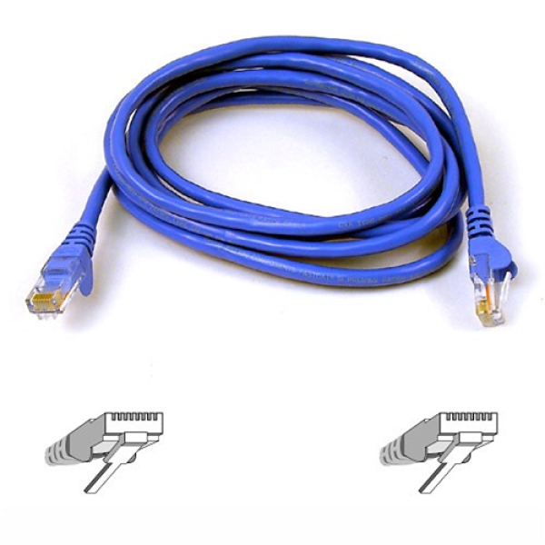 Belkin 2M Cat6 Patch RJ45 Cable Blue