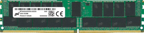 Crucial 16GB DDR4 3200MHz RDIMM CL22 ECC 2Rx8 Desktop Memory