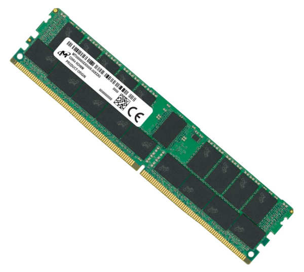 Crucial 64GB DDR4 3200MHz RDIMM 2Rx4 CL22 Server RAM