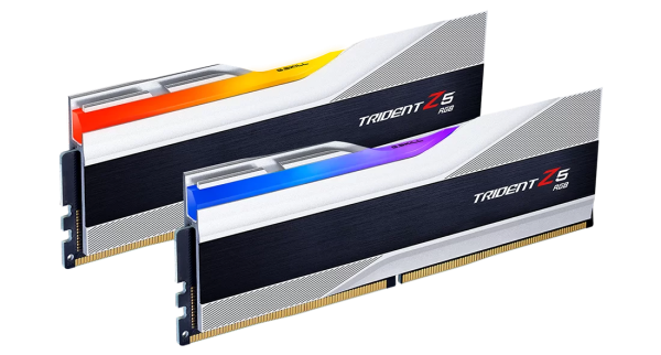 G.Skill Trident Z5 RGB 32GB (2x16GB) DDR5 5600MHz CL40 Desktop Memory White