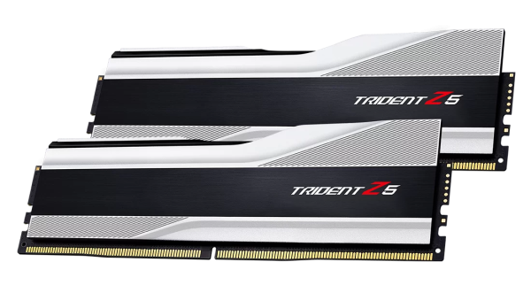 G.Skill Trident Z5 32GB (2x16GB) DDR5 5600MHz CL40 Desktop Memory Silver