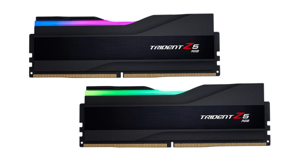 G.Skill Trident Z5 32GB (2x16GB) DDR5 6000MHz CL40 RGB Desktop Memory Black