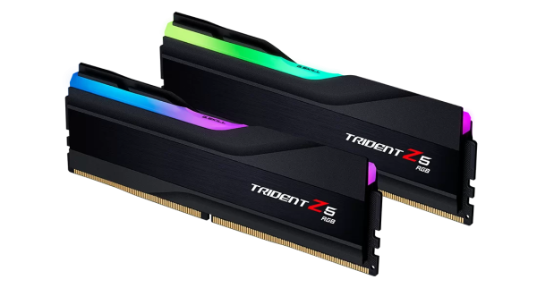 G.Skill Trident Z5 32GB (2x16GB) DDR5 6400MHz CL32 RGB Desktop Memory Black