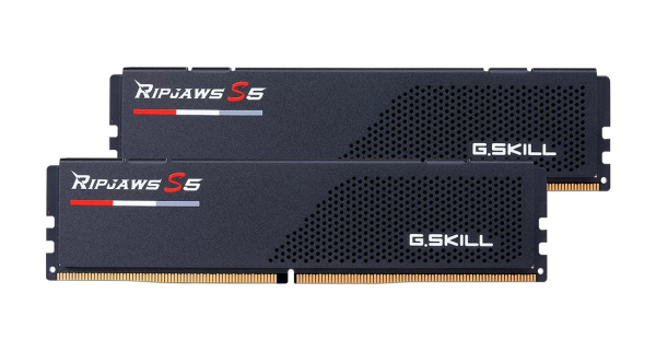 G.Skill Ripjaws S5 64GB (2x32GB) DDR5 5600MHz CL36 Desktop Memory Black