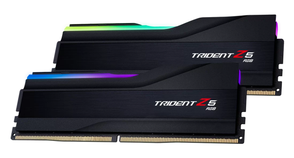 G.Skill Trident Z5 64GB (32GBx2) DDR5 5600MHz CL36 RGB Desktop Memory Black