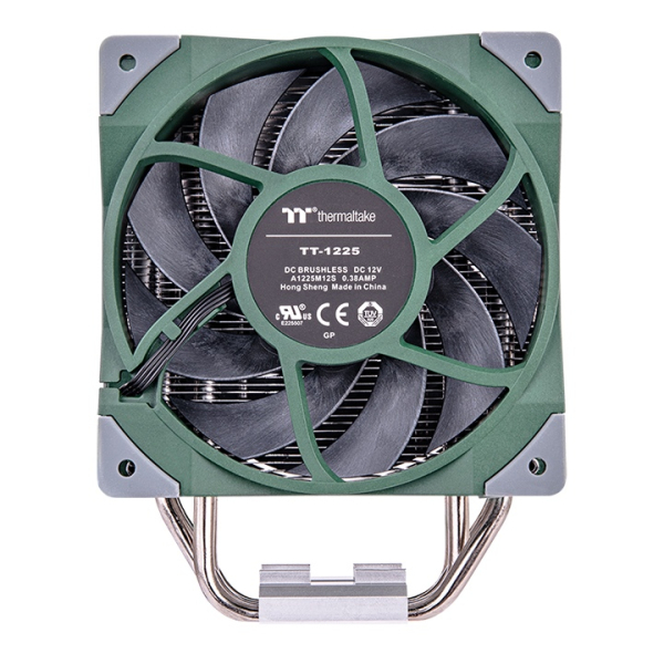 Thermaltake Toughair 510 Racing Dual Fan CPU Cooler Green