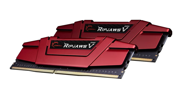 G.Skill Ripjaws V 16GB (2x8GB) DDR4 2400MHz CL15 Desktop Memory Red