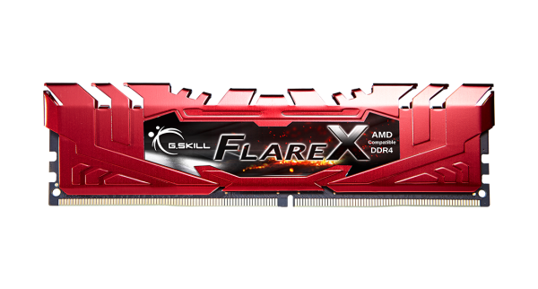 G.Skill Flare X 32GB (2x16GB) DDR4 2133MHz CL15 Desktop Memory Red (for AMD)