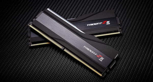 G.skill Trident Z5 64GB (2x32GB) DDR5 6000MHz CL32 RGB Desktop Memory Black