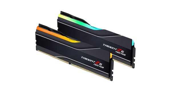 G.skill Trident Z5 64GB (2x32GB) DDR5 6000MHz RGB AMD Desktop Memory Black