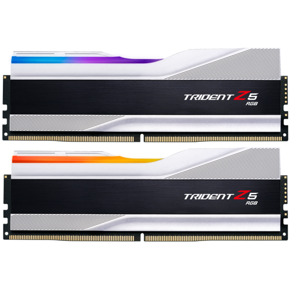 G.skill Trident Z5 48GB (2x24GB) DDR5 7200MHz CL36 RGB Desktop Memory Silver