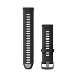 Garmin Forerunner 22mm Black/Powder Grey with Slate Hardware Watch Band
