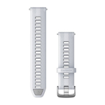 Garmin Forerunner 22mm Whitestone/Powder Grey with Silver Hardware Watch Band