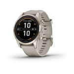 Garmin Fenix 7S Pro Sapphire Solar Edition 42mm Soft Gold with Light Sand Band