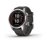 Garmin Fenix 7S Pro Solar Edition 42mm Silver with Graphite Band