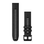 Garmin Quickfit 22mm Black Silicone Watch Band