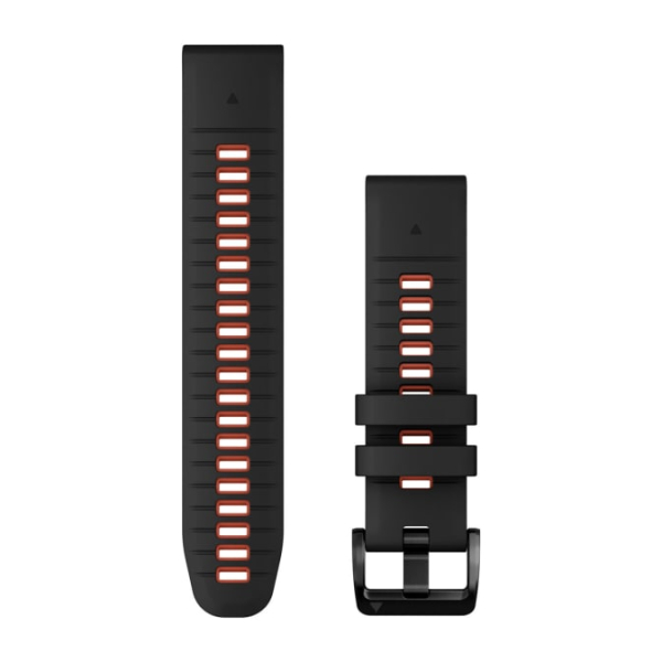 Garmin Quickfit 22mm Black/Flame Red Watch Band