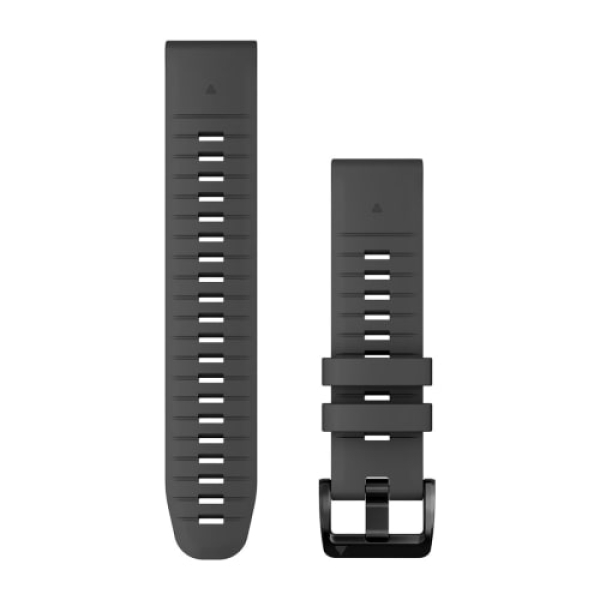 Garmin Quickfit 22mm Graphite Silicone Watch Band