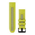 Garmin QuickFit 26mm Electric Lime/Graphite Silicone Watch Band
