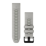 Garmin QuickFit 26mm Fog Gray/Moss Silicone Watch Band
