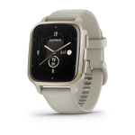 Garmin Venu Sq 2 Music Edition Watch Cream Gold