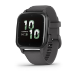 Garmin Venu Sq 2 Sports Smart Watch Slate with Silicone Band