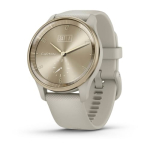Garmin Vivomove Trend Cream Gold SS Bezel with French Grey Case and Silicone Band