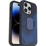 OtterBox OtterGrip Symmetry iPhone 14 Pro Case for MagSafe Blue Storm