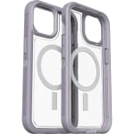 Otterbox Defender Series XT Clear iPhone 14 Case with MagSafe Lavender Sky Purple