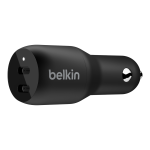 Belkin Boost Charge 36W Dual USB Car Charger Black