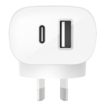 Belkin BoostCharge 37W Dual Wall Charger with PPS White