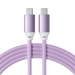 Satechi 2m USB-C to USB-C 100W Charging Cable Purple